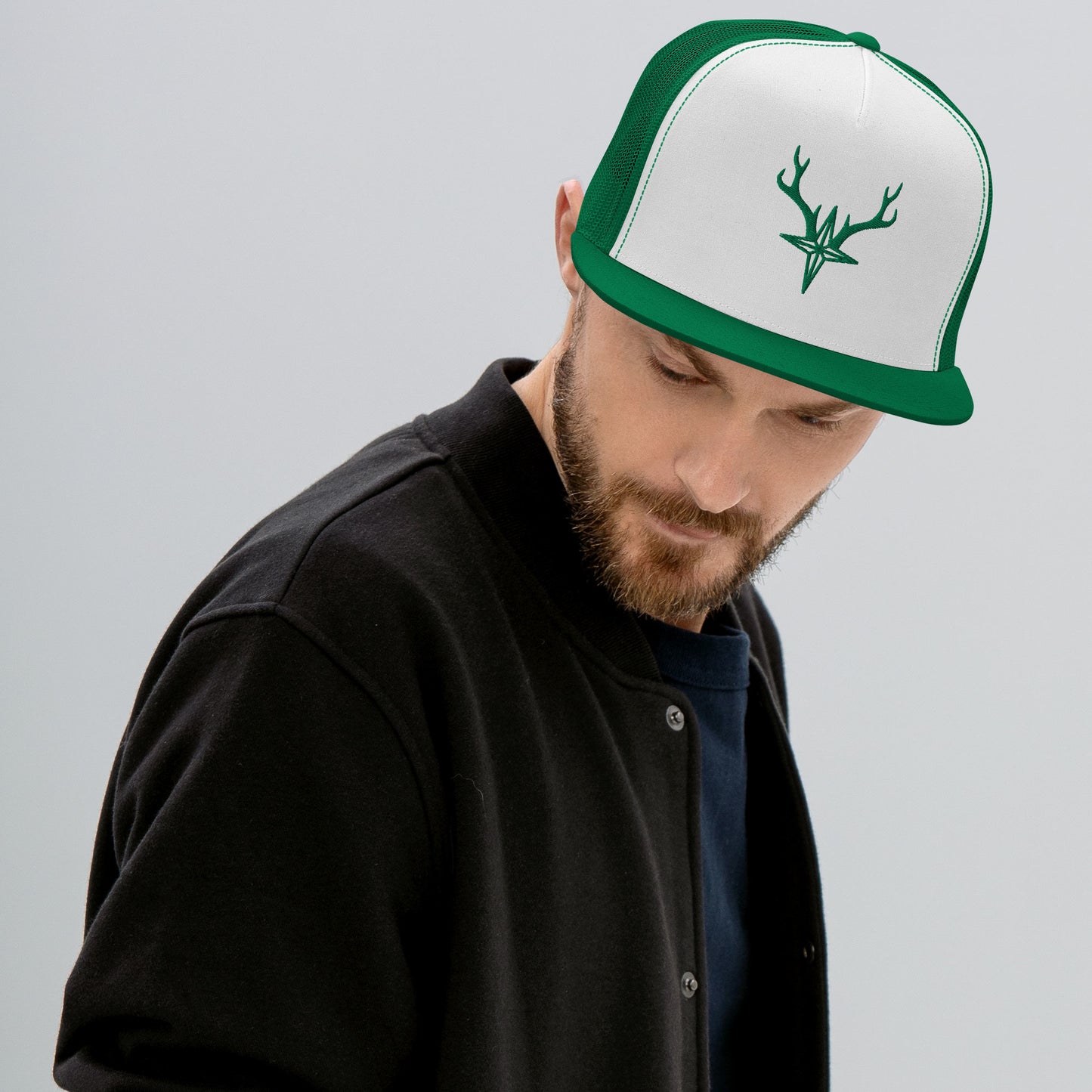 Trucker Cap Combines Green